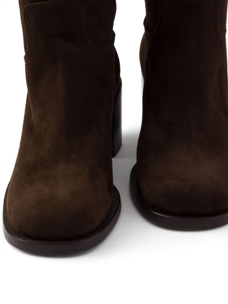 55mm suede boots 5
