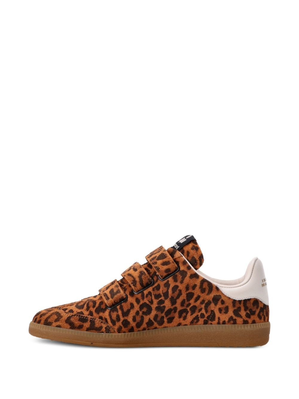 Low-top suede sneakers - 3