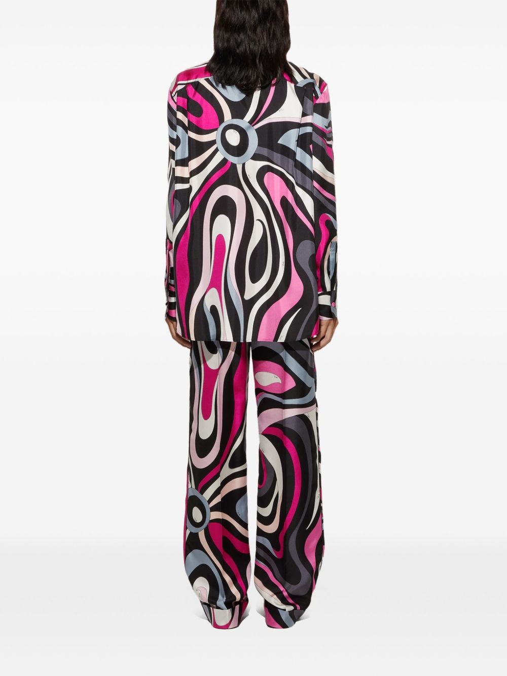 Marmo-print shirt - 4