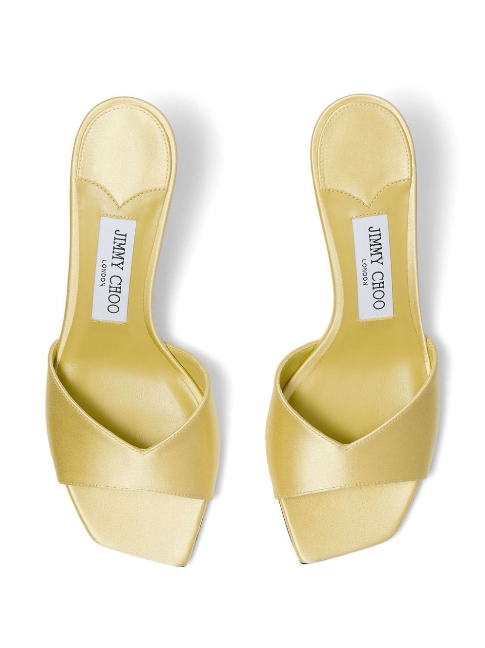 Skye 70mm satin mules - 4