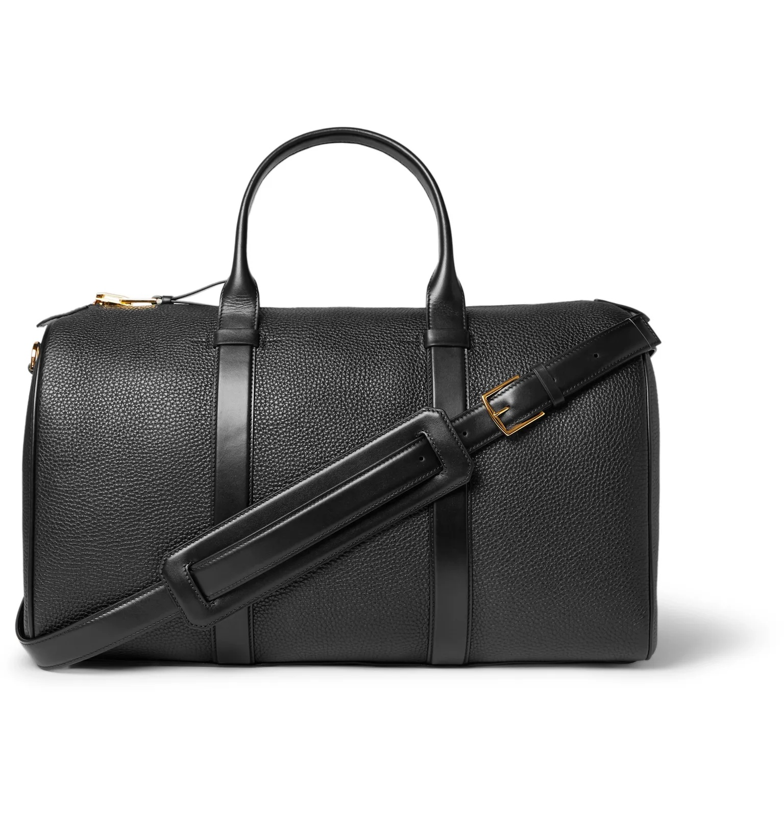 Buckley Pebble-Grain Leather Holdall - 1