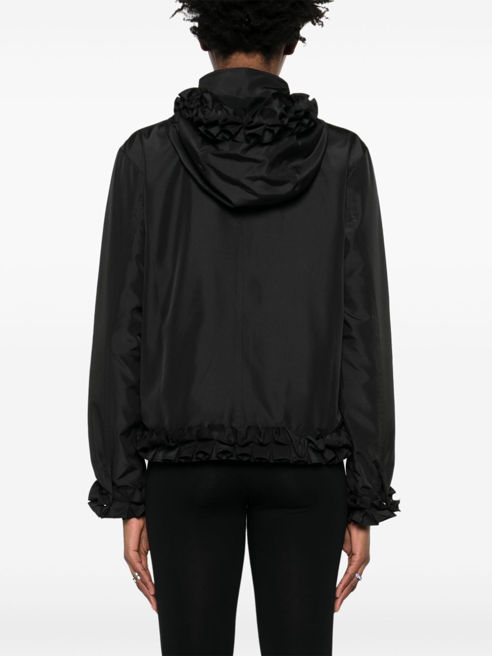 hooded bomber jacket - 4