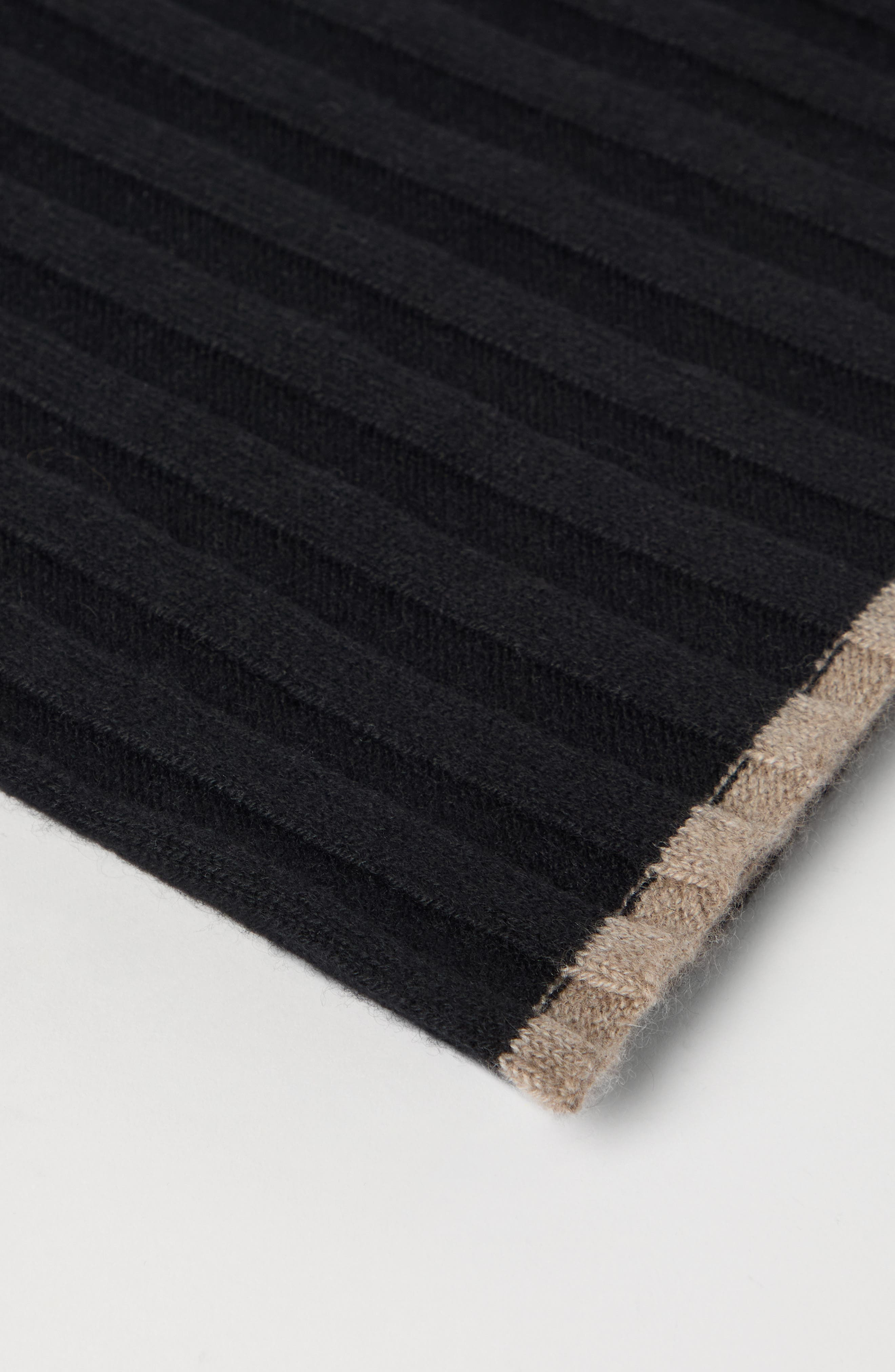 Brunello Cucinelli Cashmere scarf in Black at Nordstrom - 3