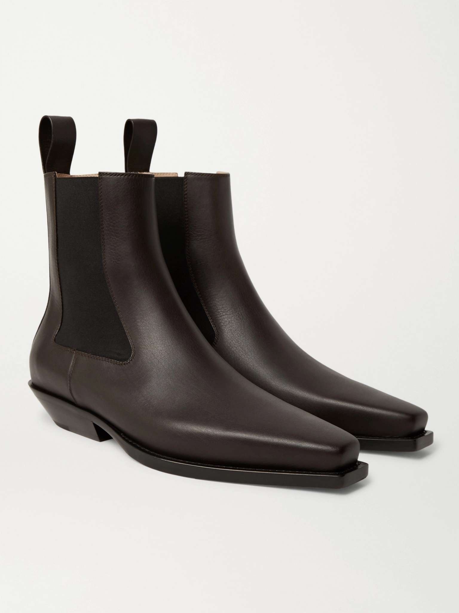 Leather Chelsea Boots - 4