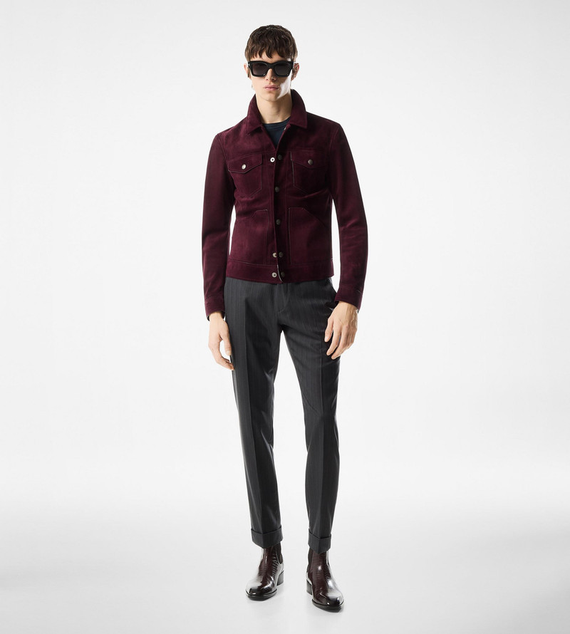 TOM FORD CASHMERE SUEDE WESTERN JACKET outlook