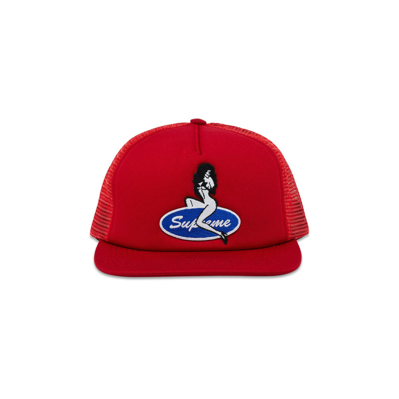 Supreme Supreme Pin Up Mesh Back 5-Panel 'Red' - FW23H109 RED