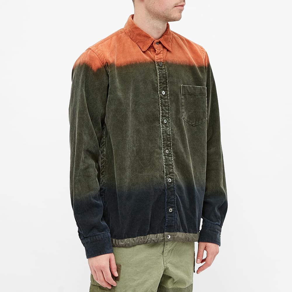 Sacai Dip Dye Corduroy Shirt - 4