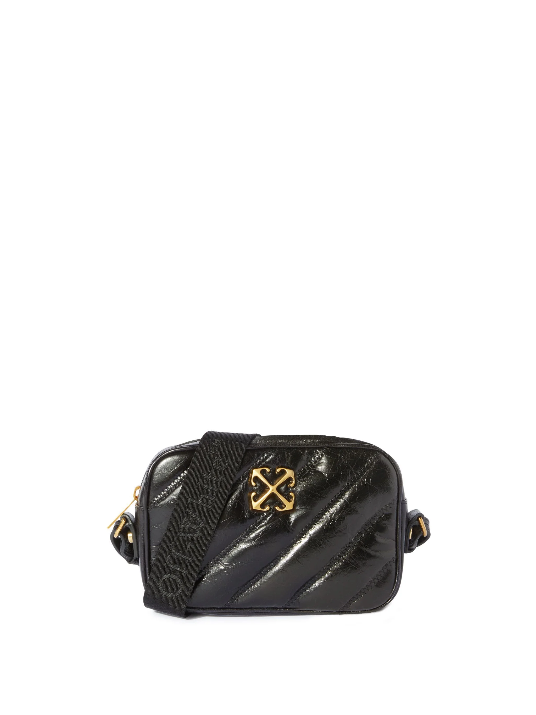 Black Quilted Camera Bag - 1