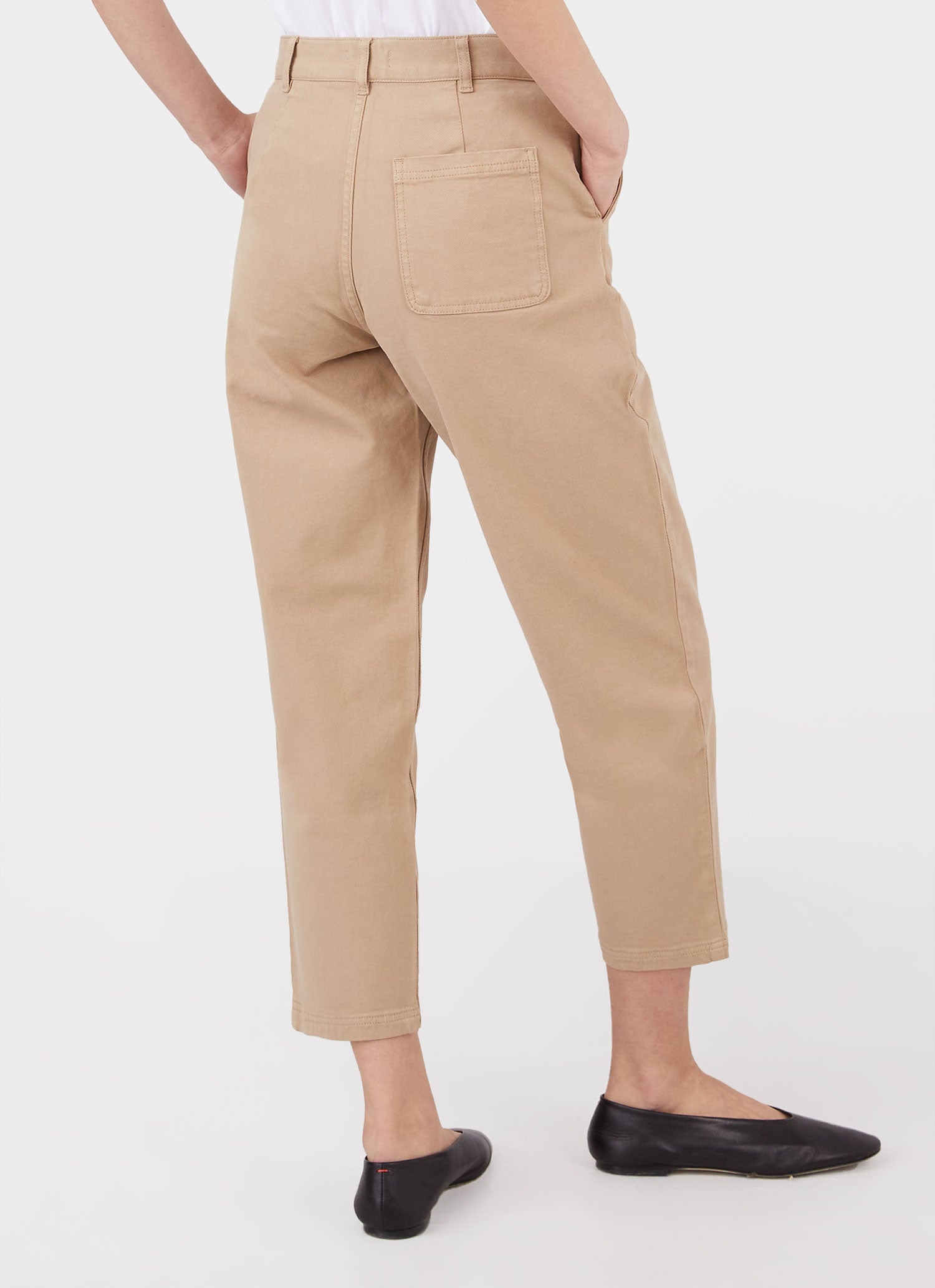 Cotton Tapered Trouser - 4