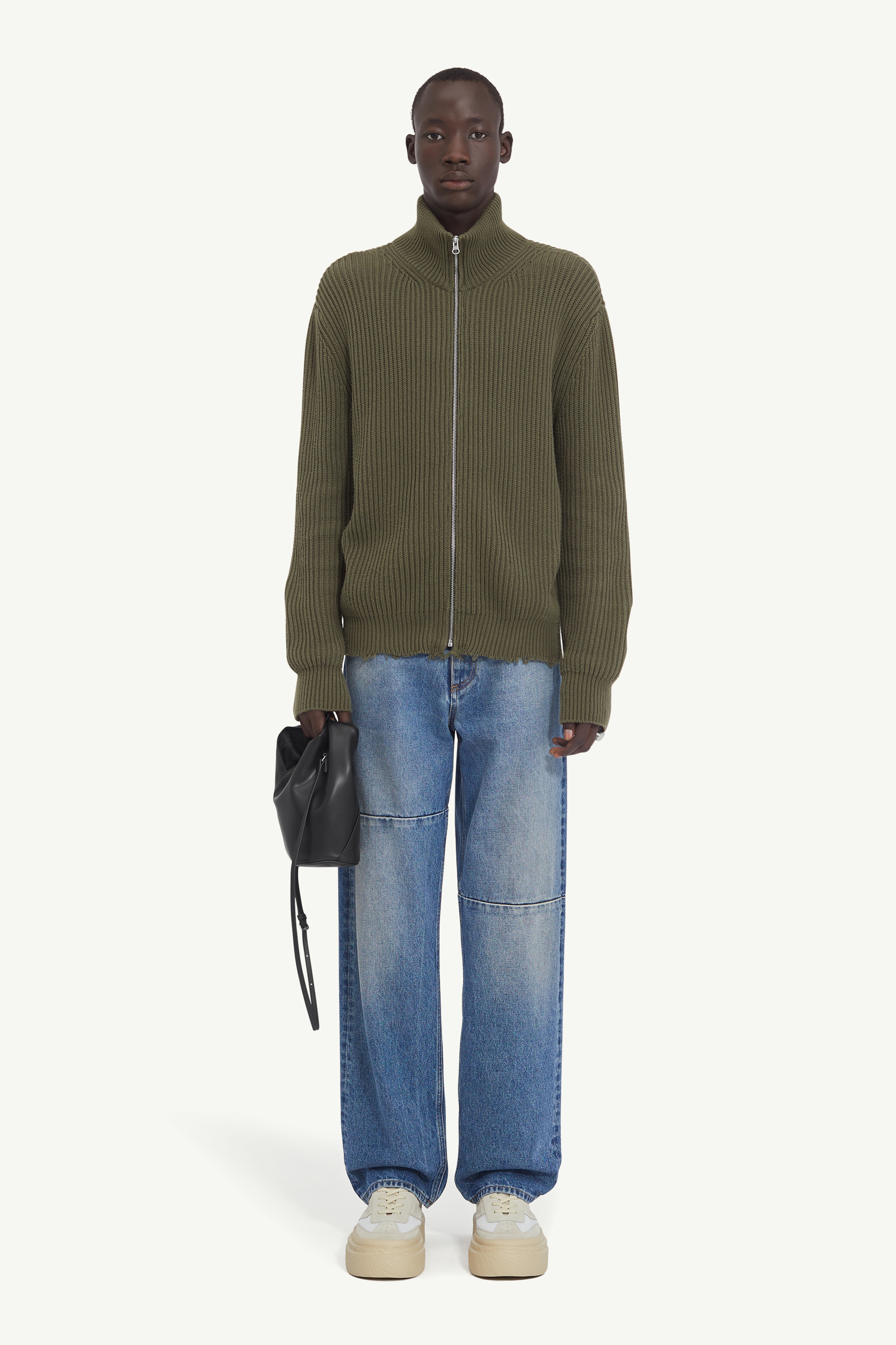 Ribbed Cotton Jacket - 2