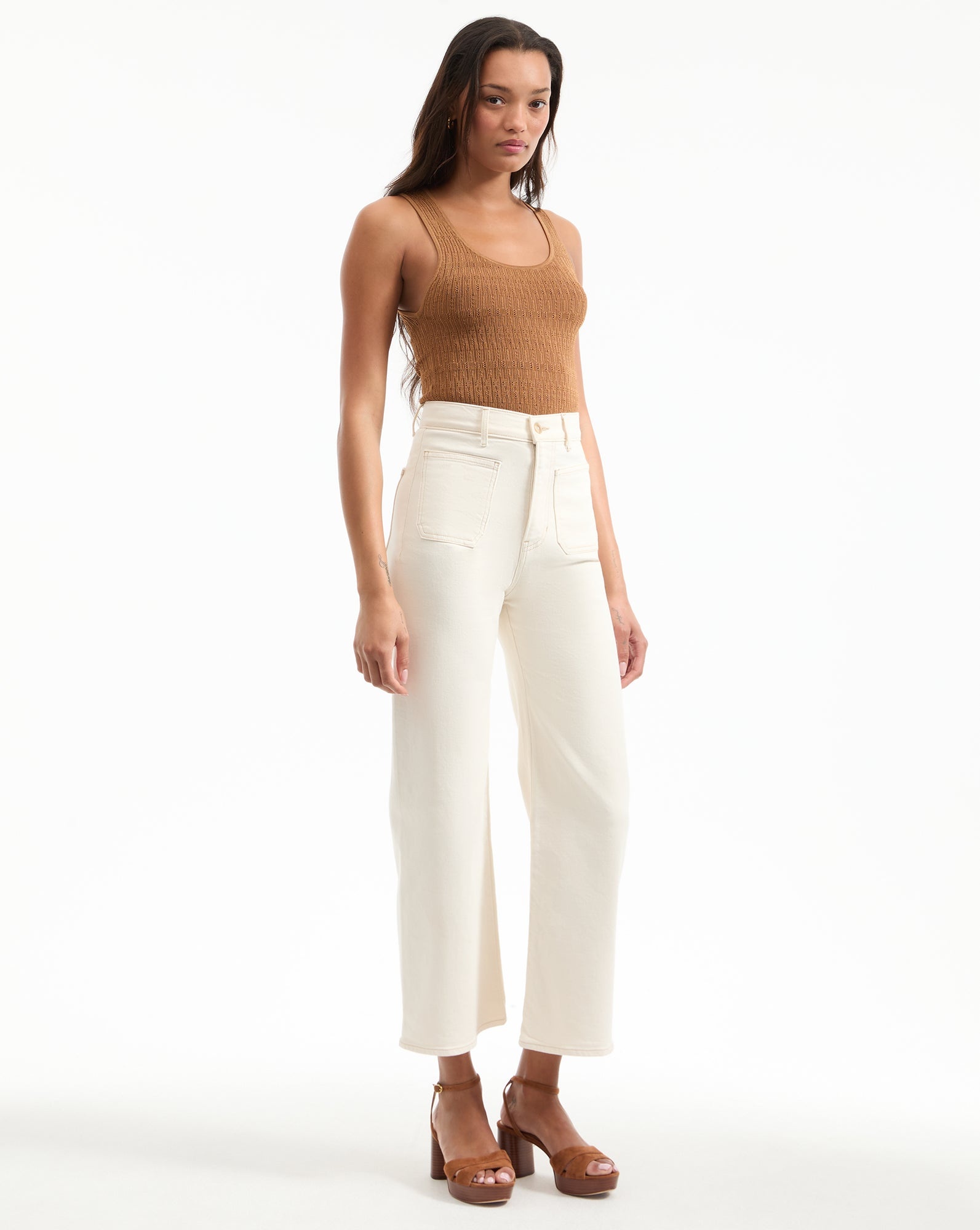 GRANT CROPPED WIDE-LEG JEAN - 4