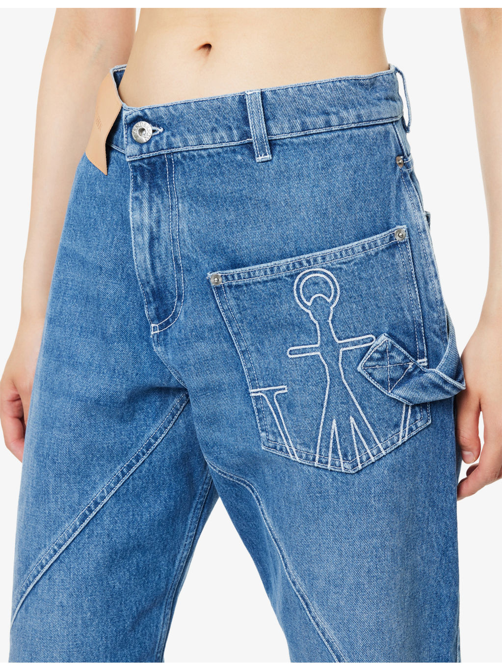 Twisted Workwear Denim Jeans - 5