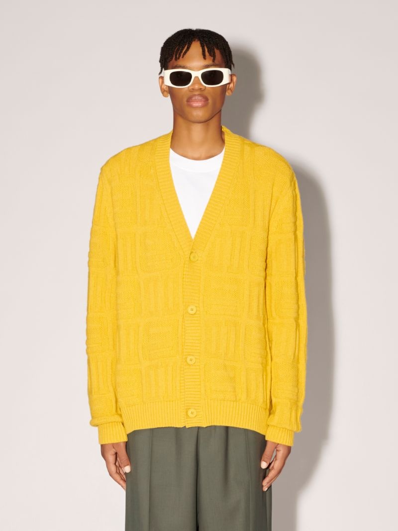 Monogram Knit Cardigan - 4
