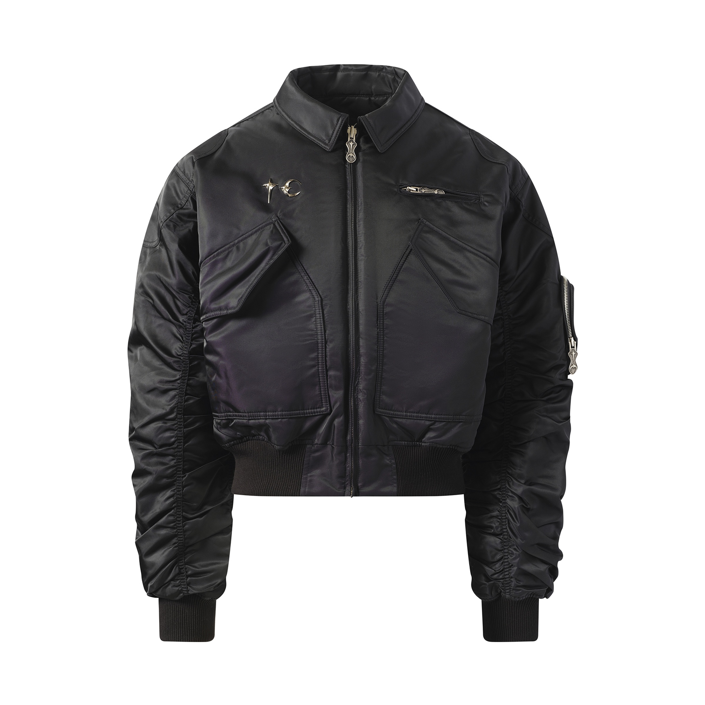 a wingless bird Jacket in Black - 2
