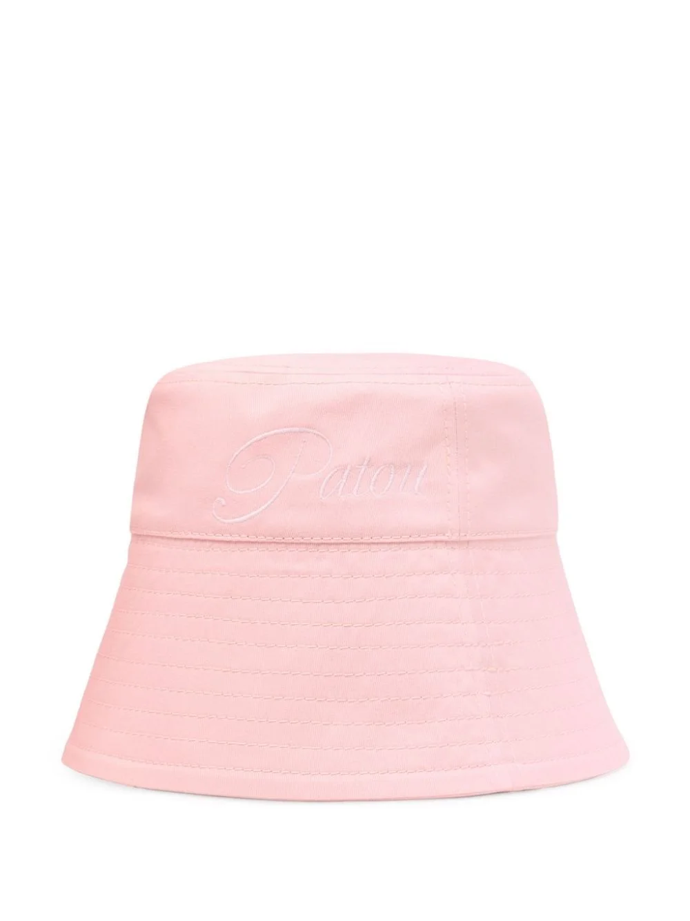 logo-embroidered bucket hat - 1