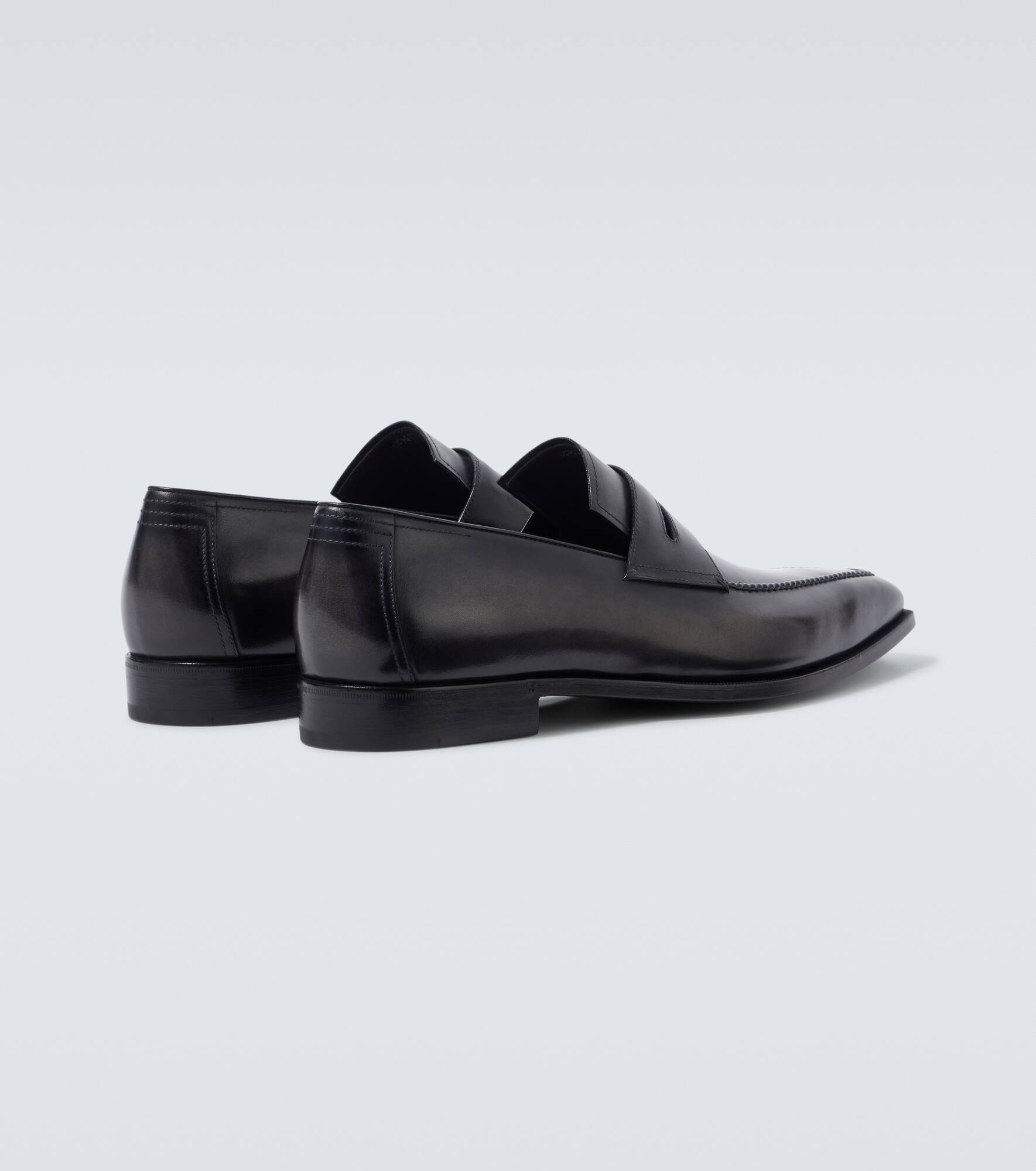 Andy Démesure leather penny loafers - 6