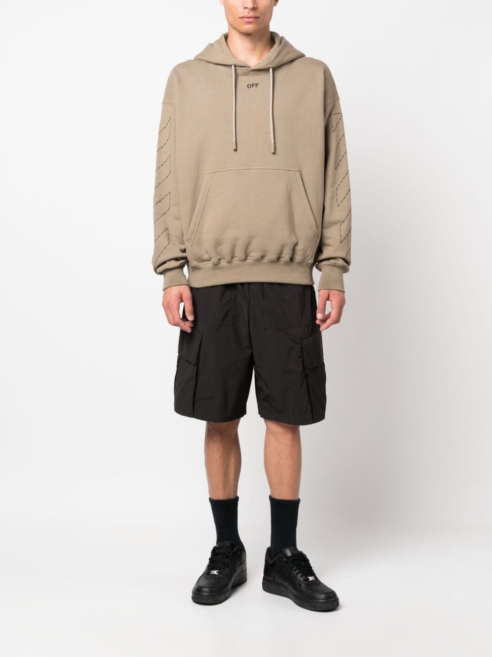 Off White Sweaters Beige - 4