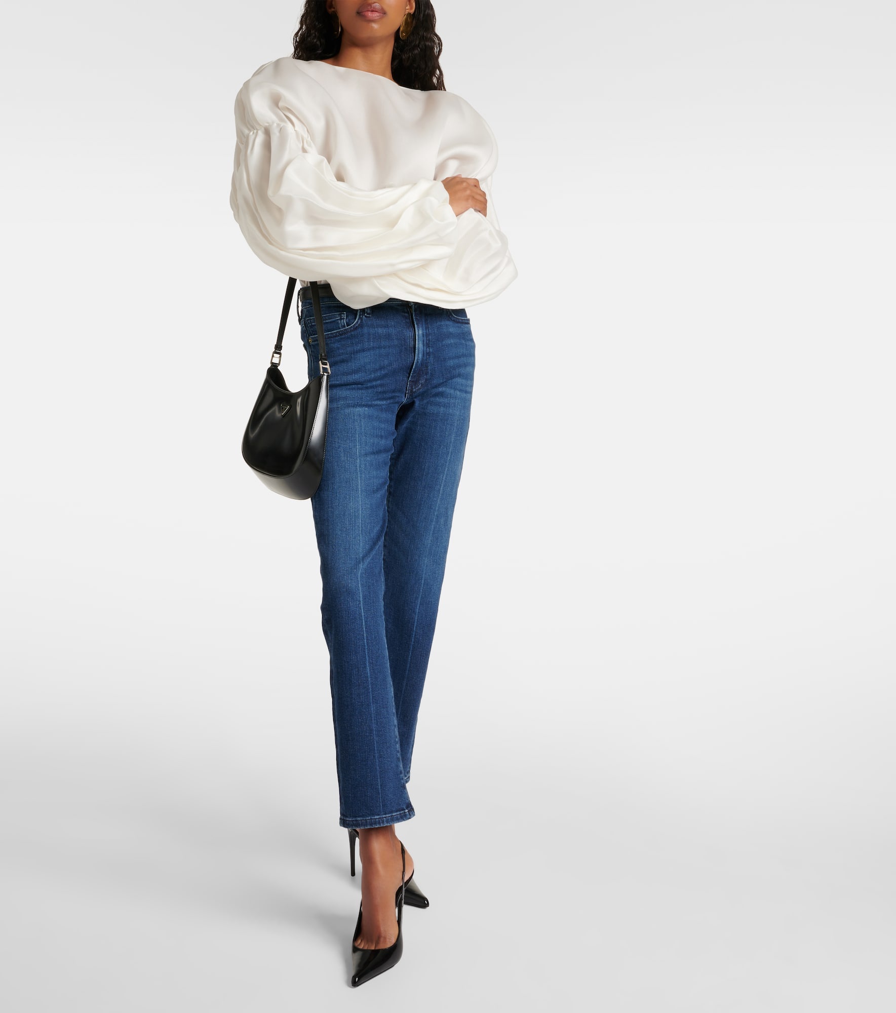 Le High Straight mid-rise jeans - 2