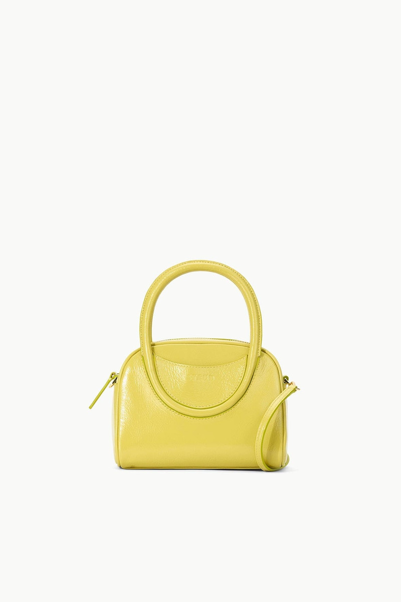 STAUD MAUDE MINI BOWLER BAG PEAR 1