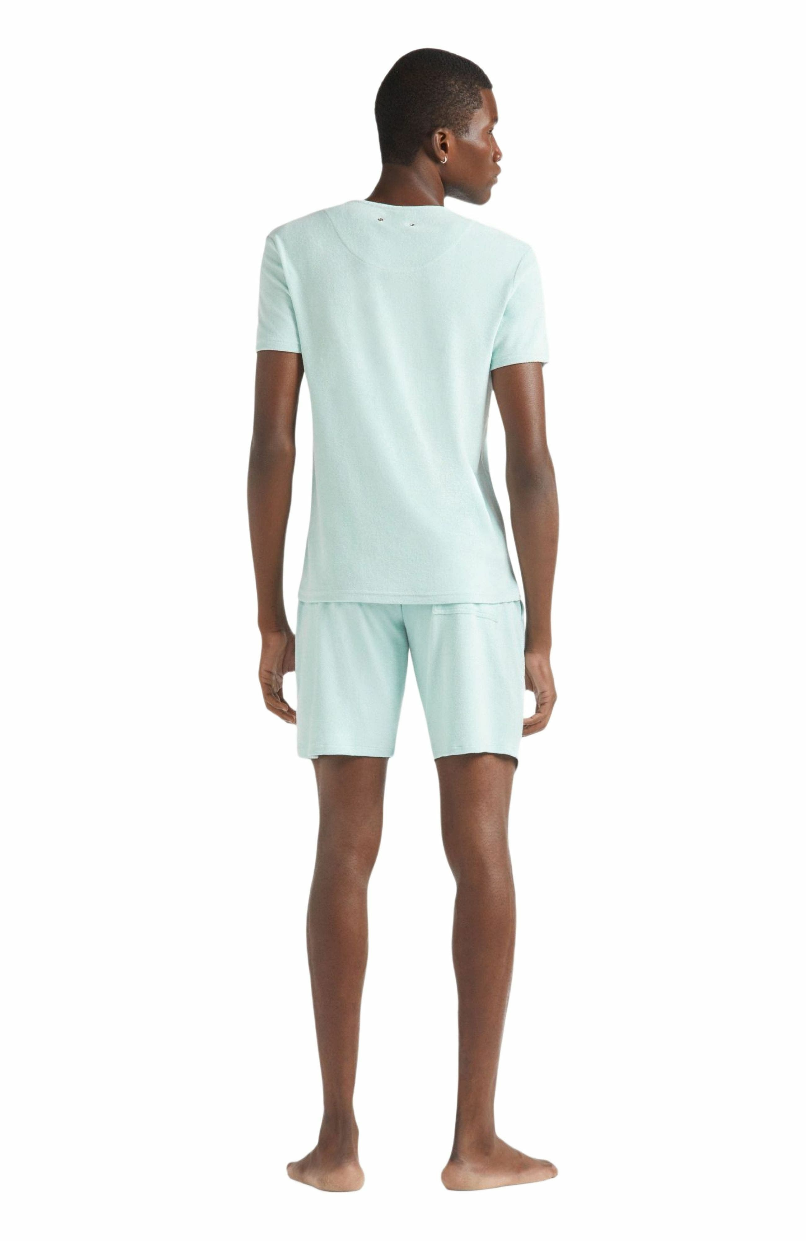 Vilebrequin Men's Terry T-Shirt in Pacific at Nordstrom - 4