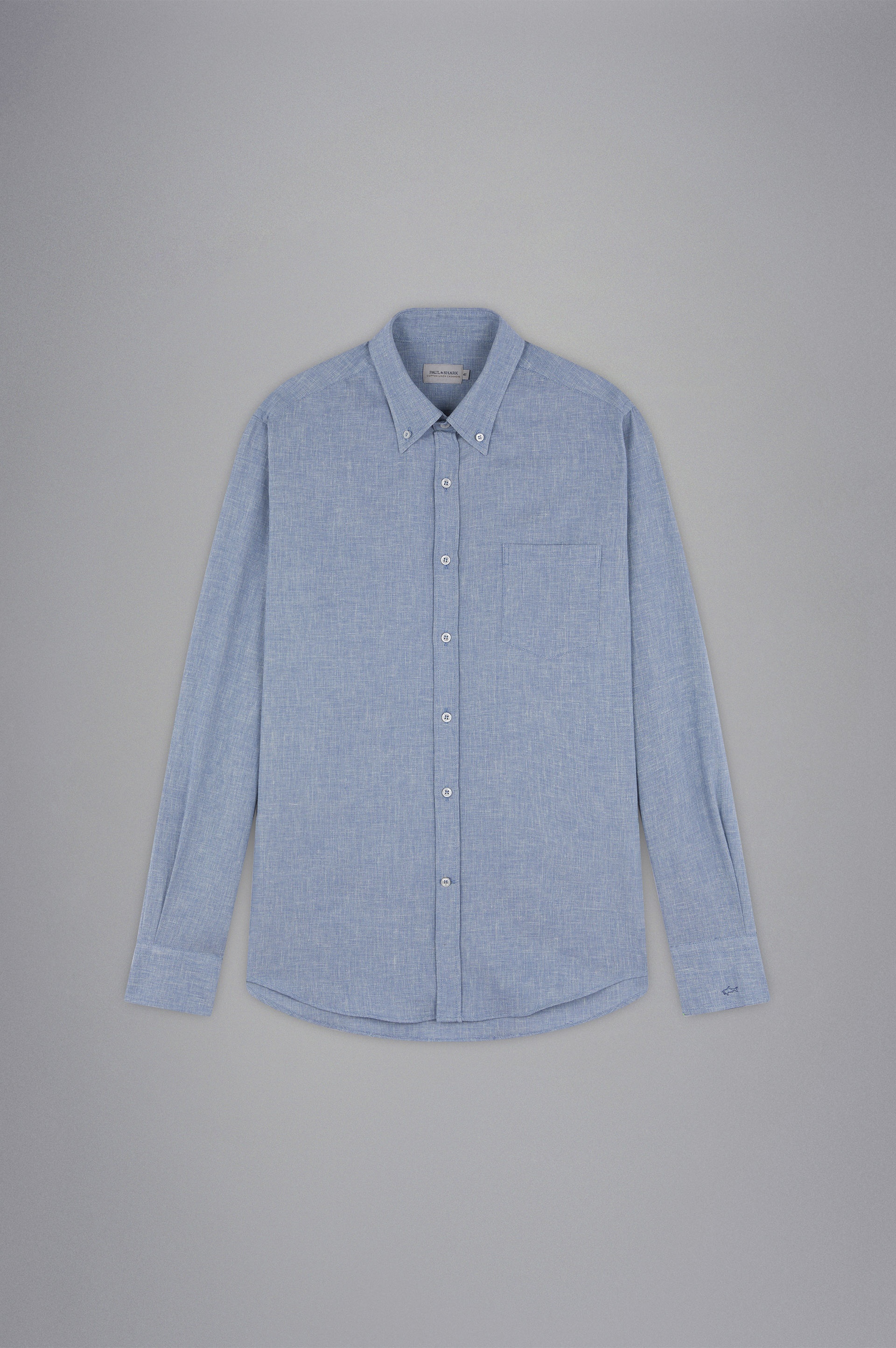 COTTON LINEN CASHMERE SHIRT - 1