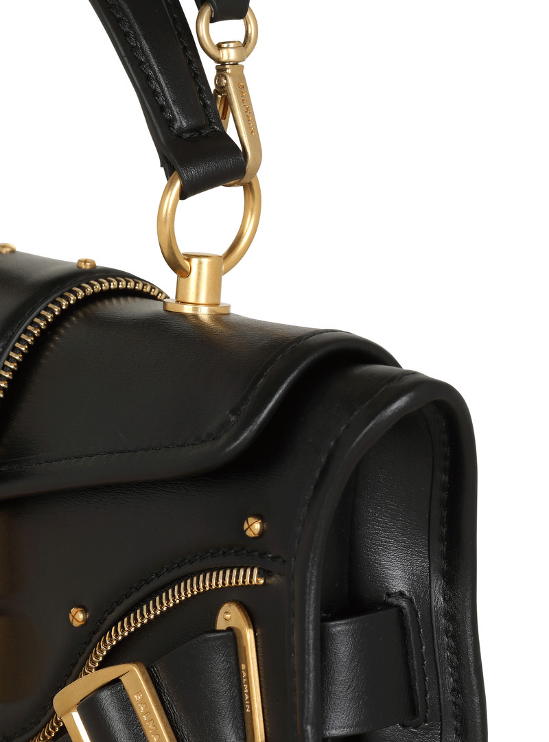 Blaze clutch bag in smooth leather 6