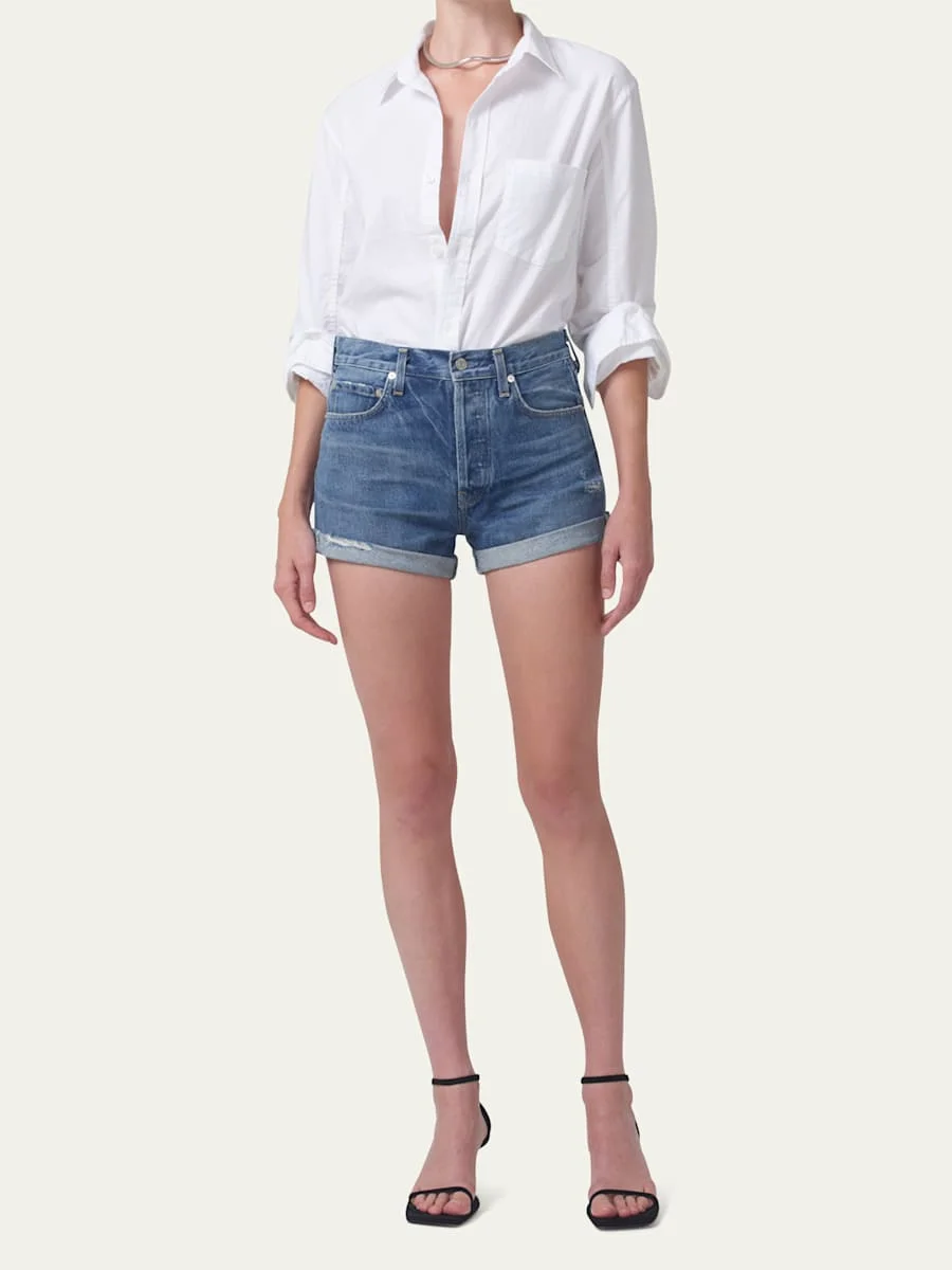 Kayla Button-Front Shirt - 1