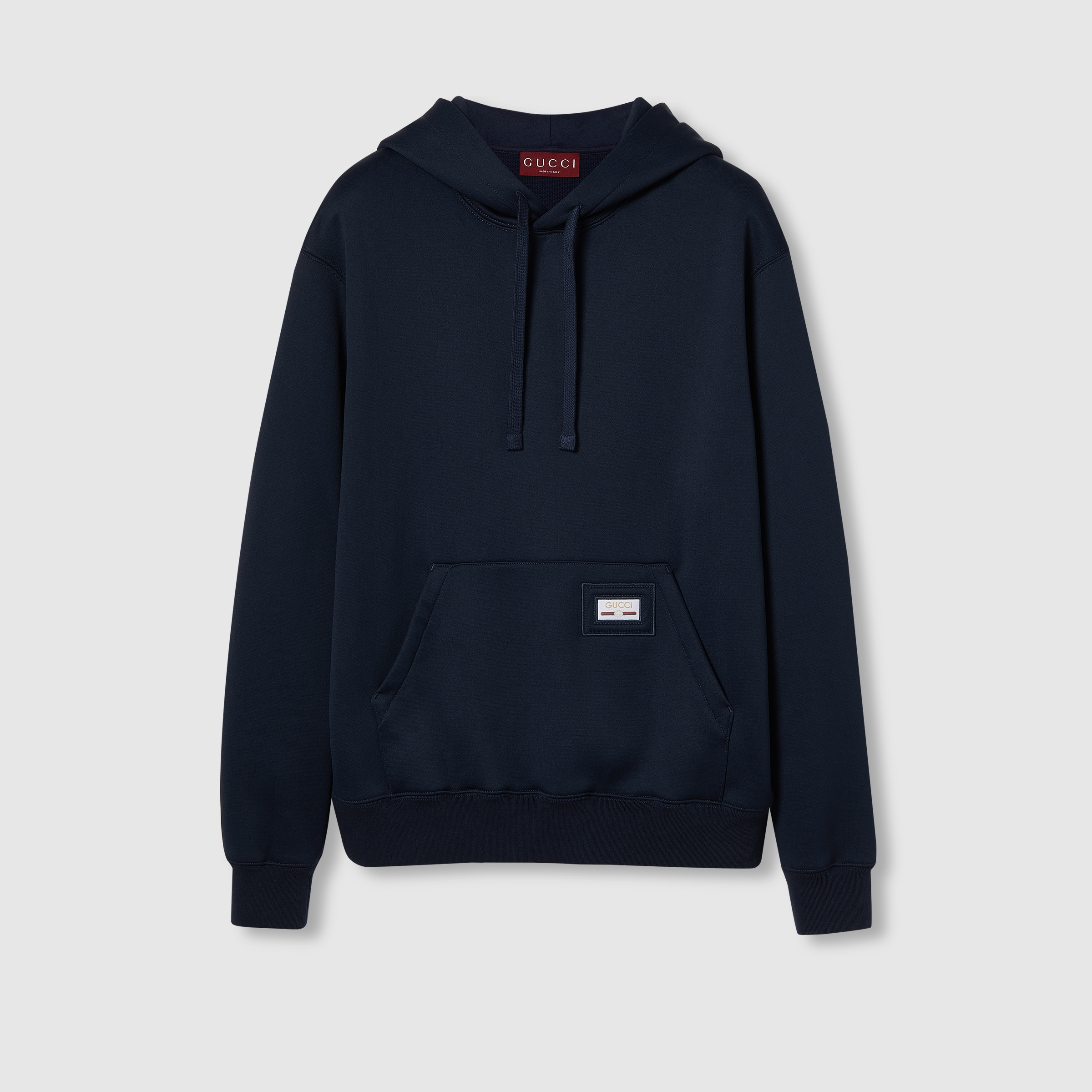 Technical nylon jersey sweatshirt - 1