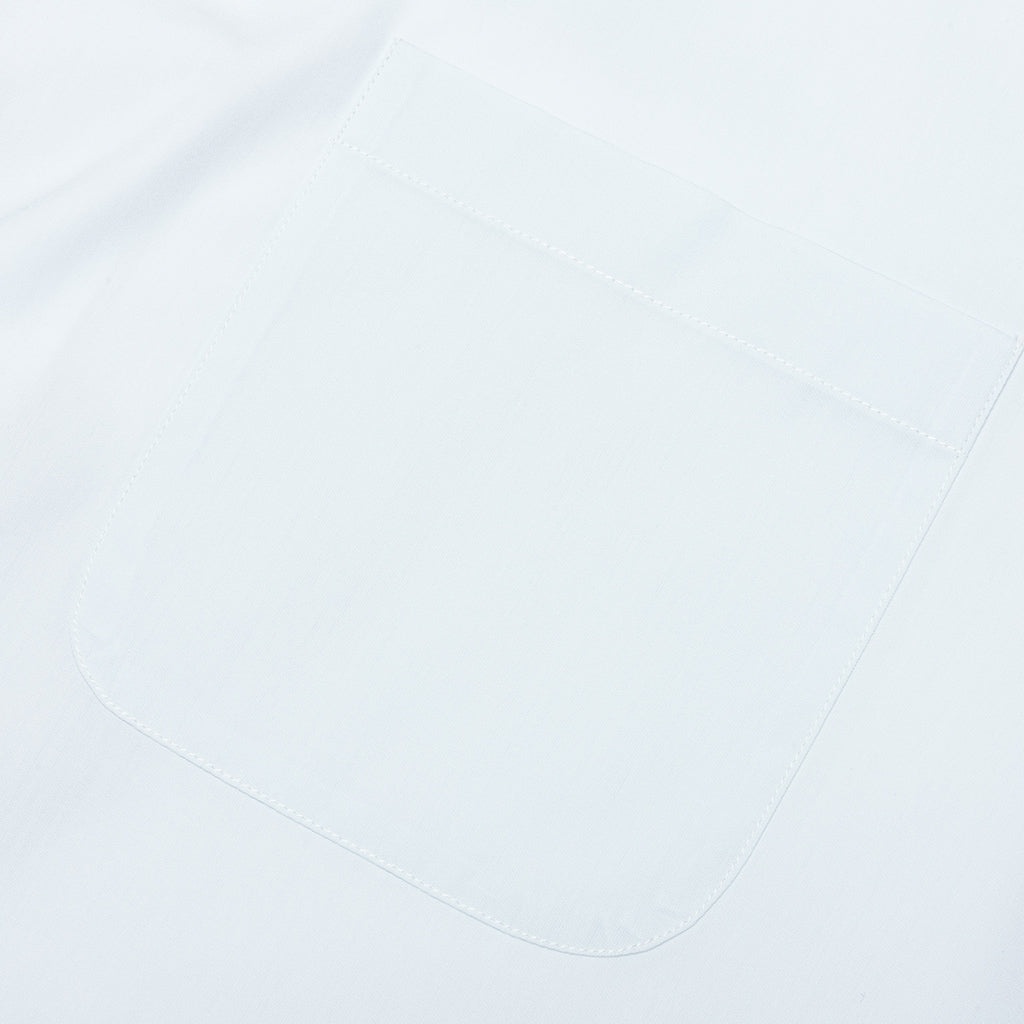 SHORT SLEEVE POCKET SHIRT - WHITE/CREAM/LIGHT BLUE - 5