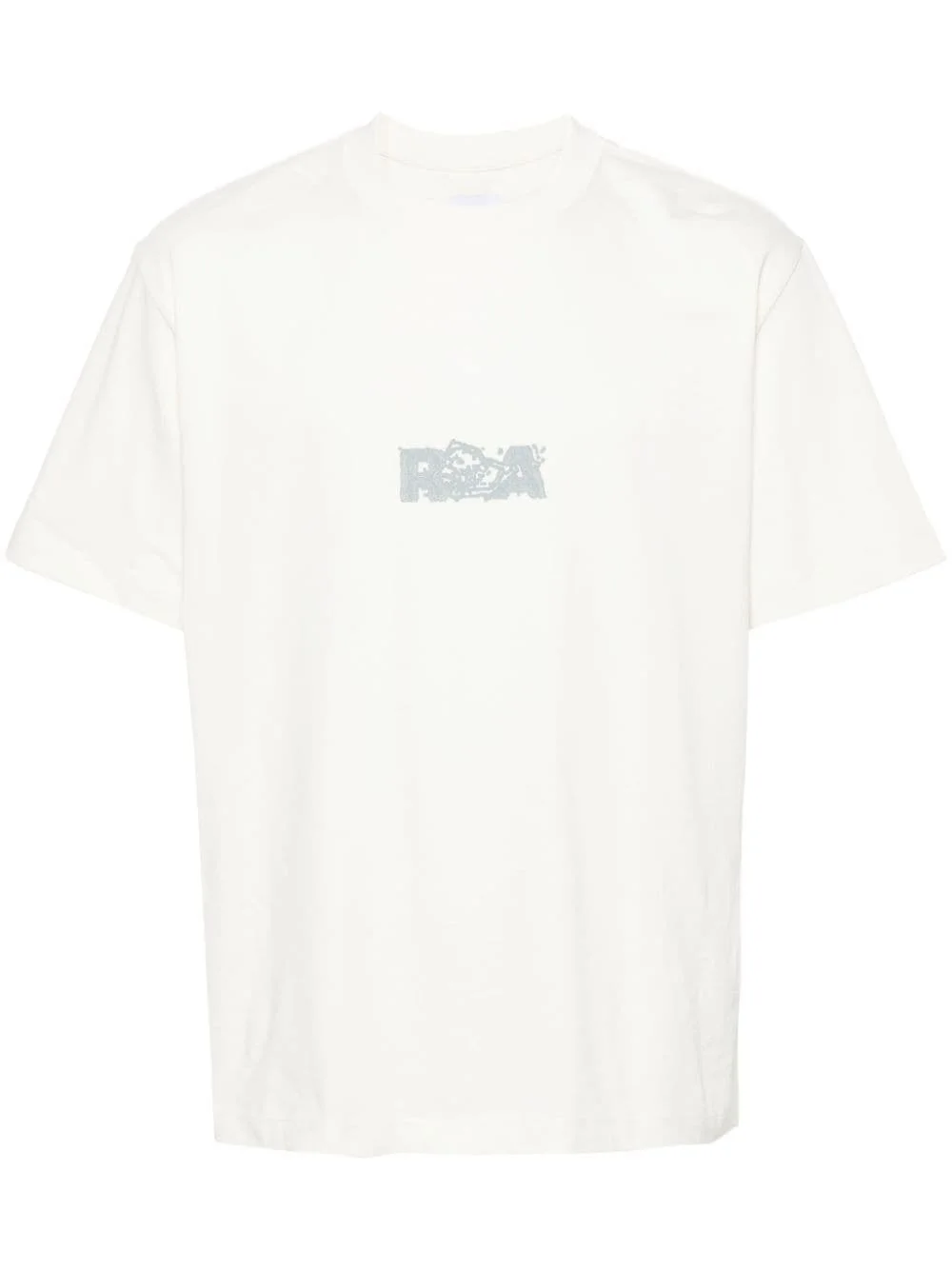 logo-print cotton T-shirt - 1
