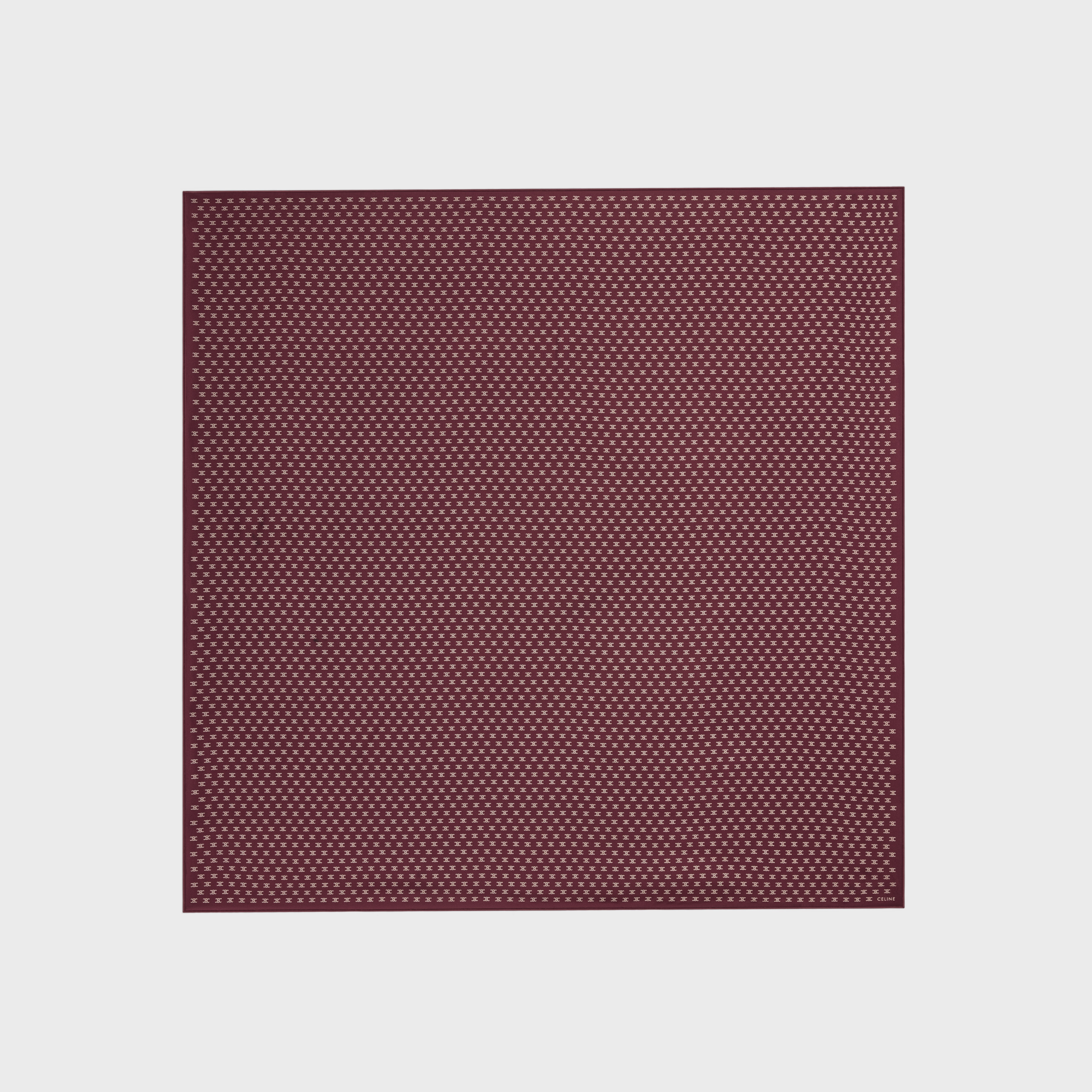 scarf in triomphe silk twill - 1