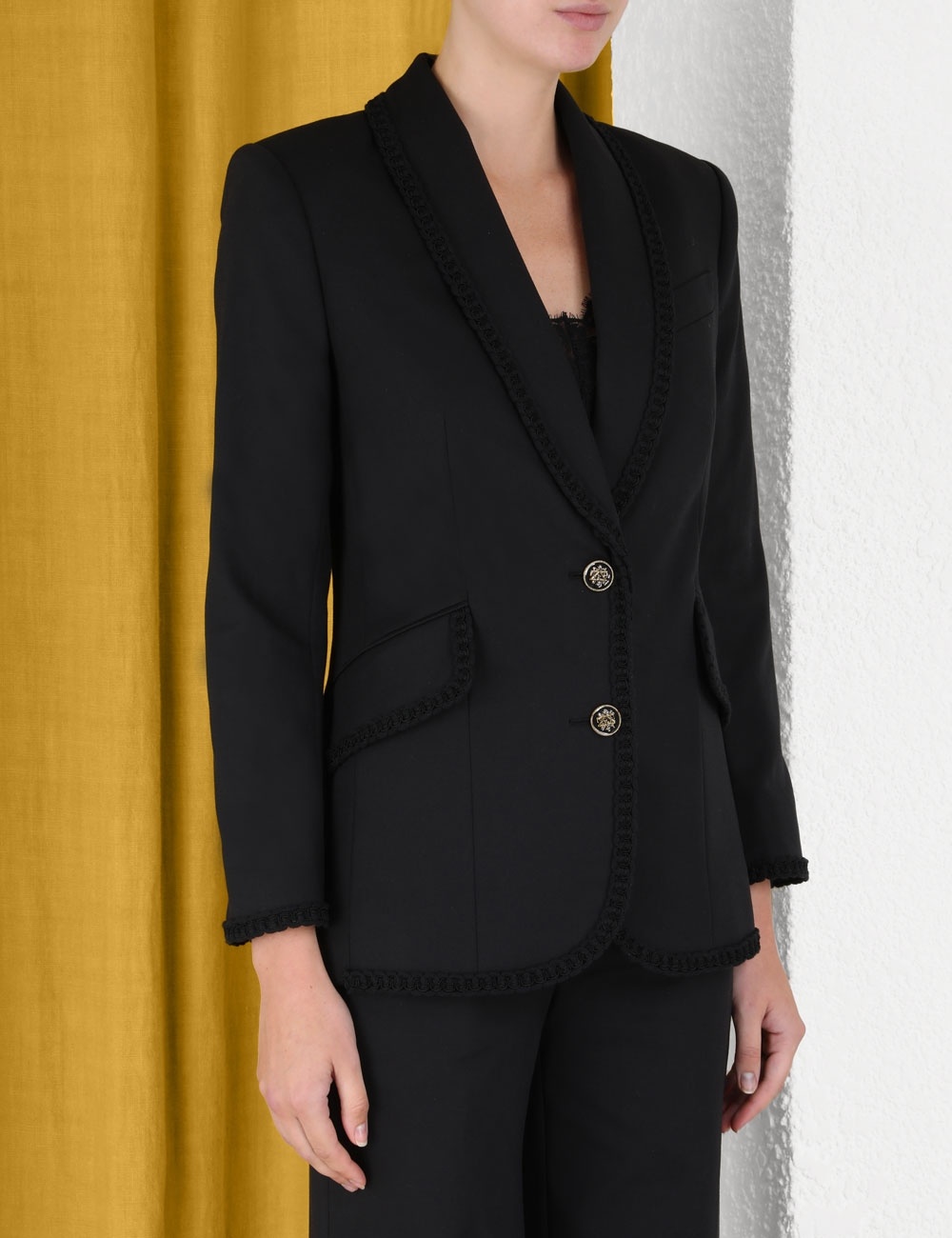 LUMINOSITY SHAWL COLLAR BLAZER - 5