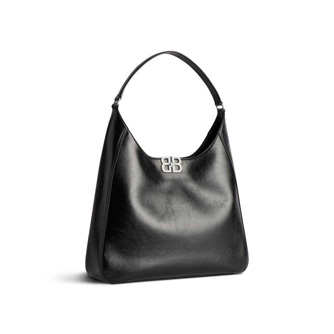 Women's Bb Soft Medium Hobo Bag in Black - 2