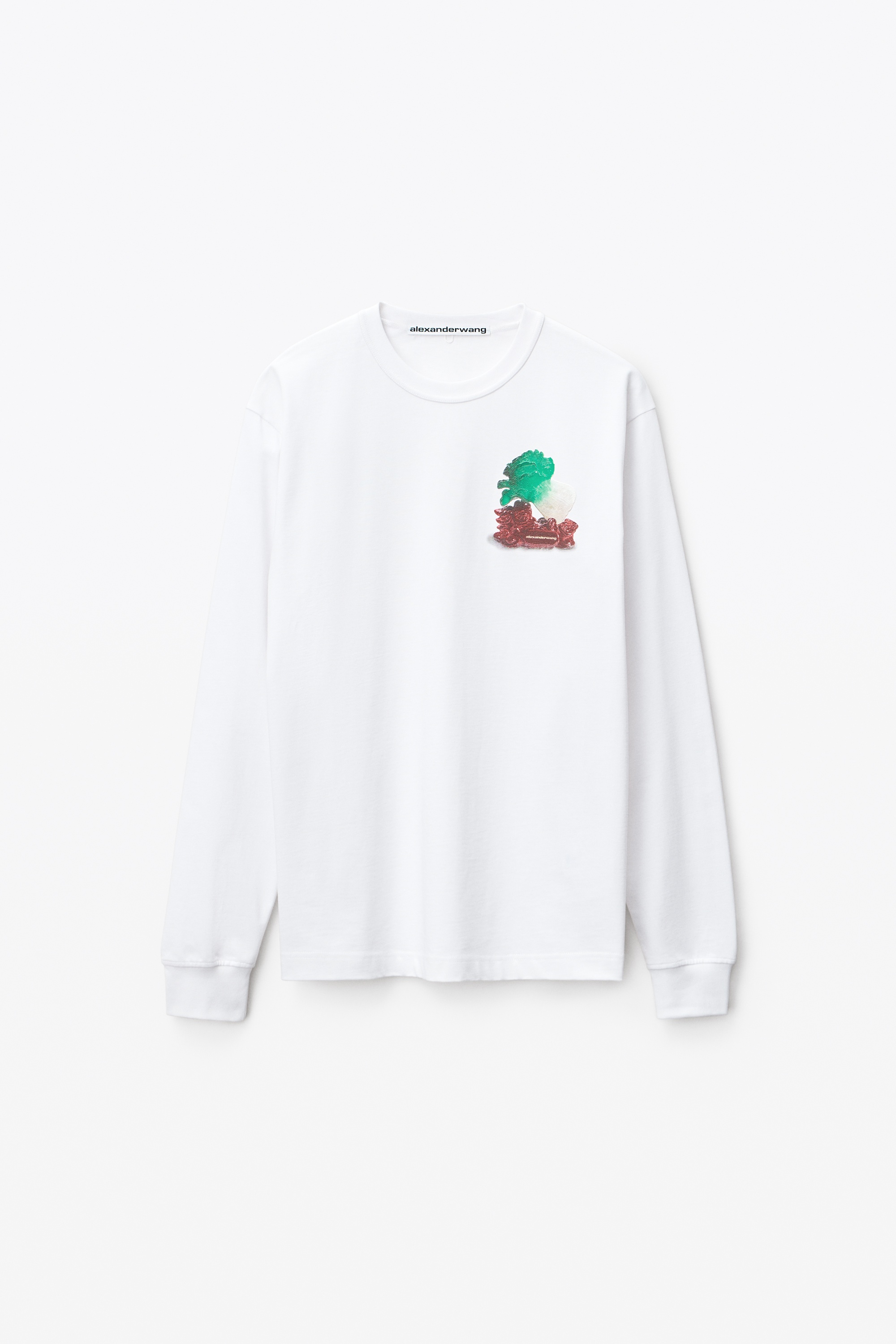 CABBAGE GRAPHIC TEE IN COMPACT JERSEY - 1