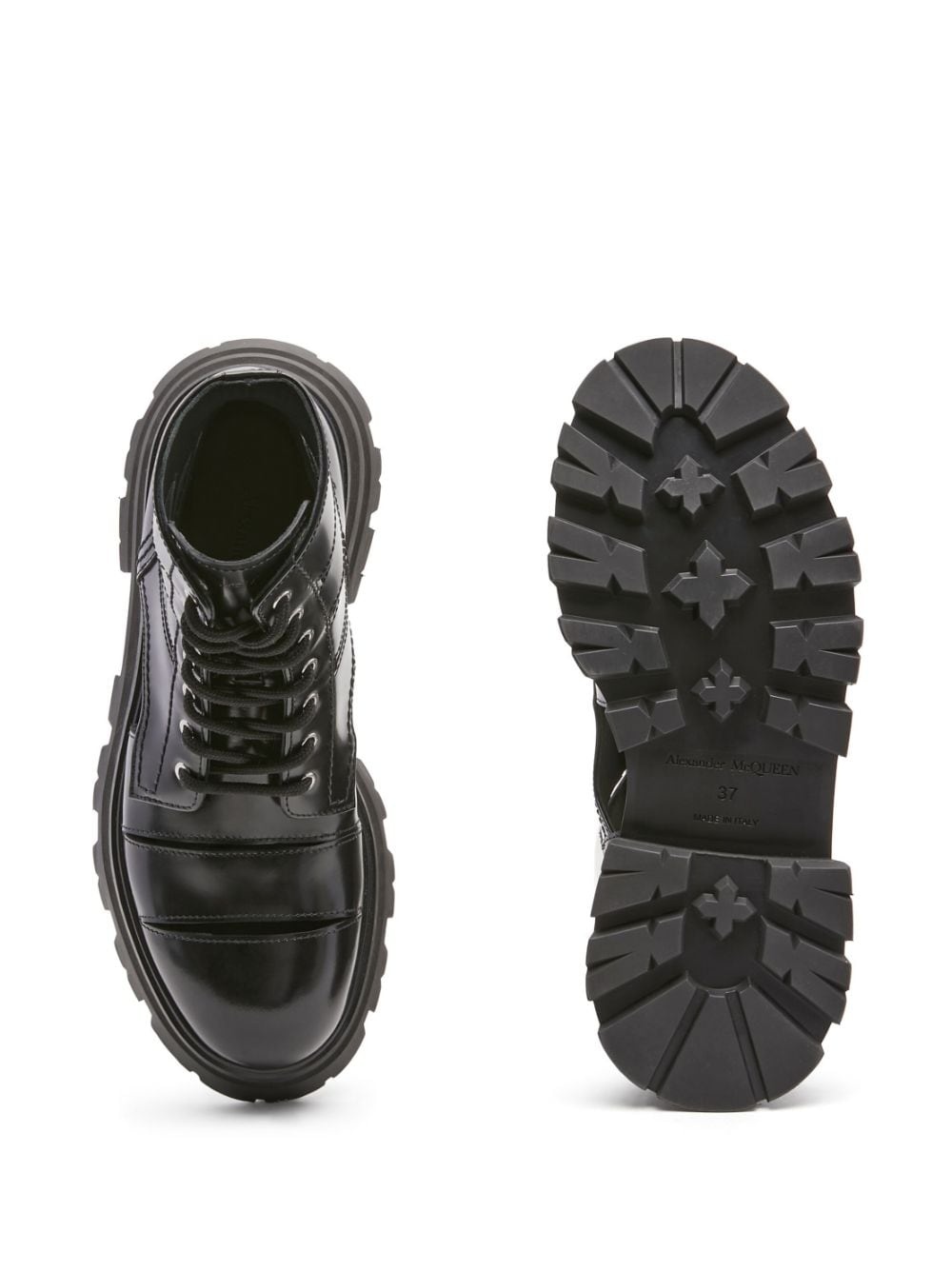 Wander cut-out combat boots - 4