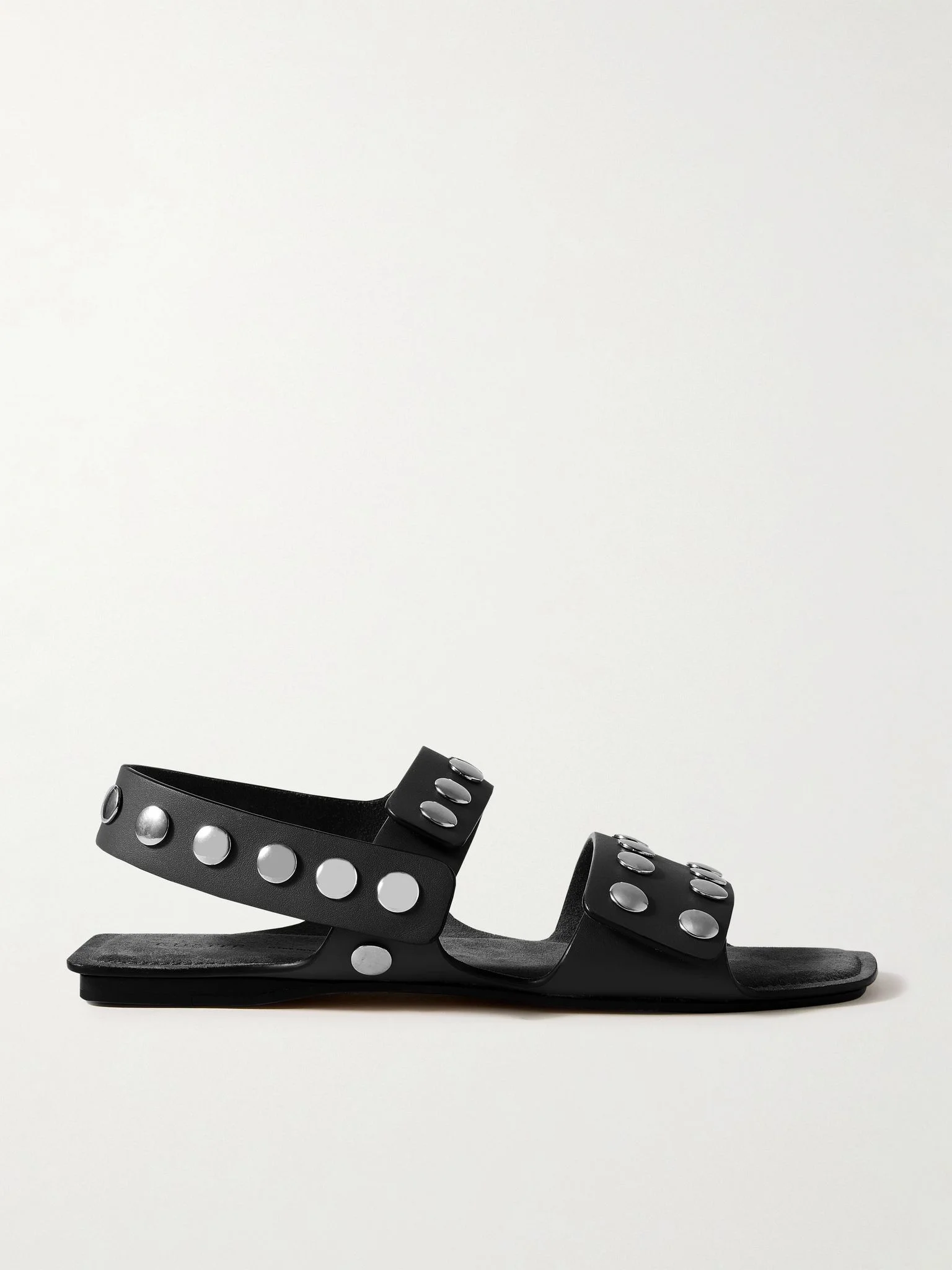 Boden studded leather sandals Black - 1