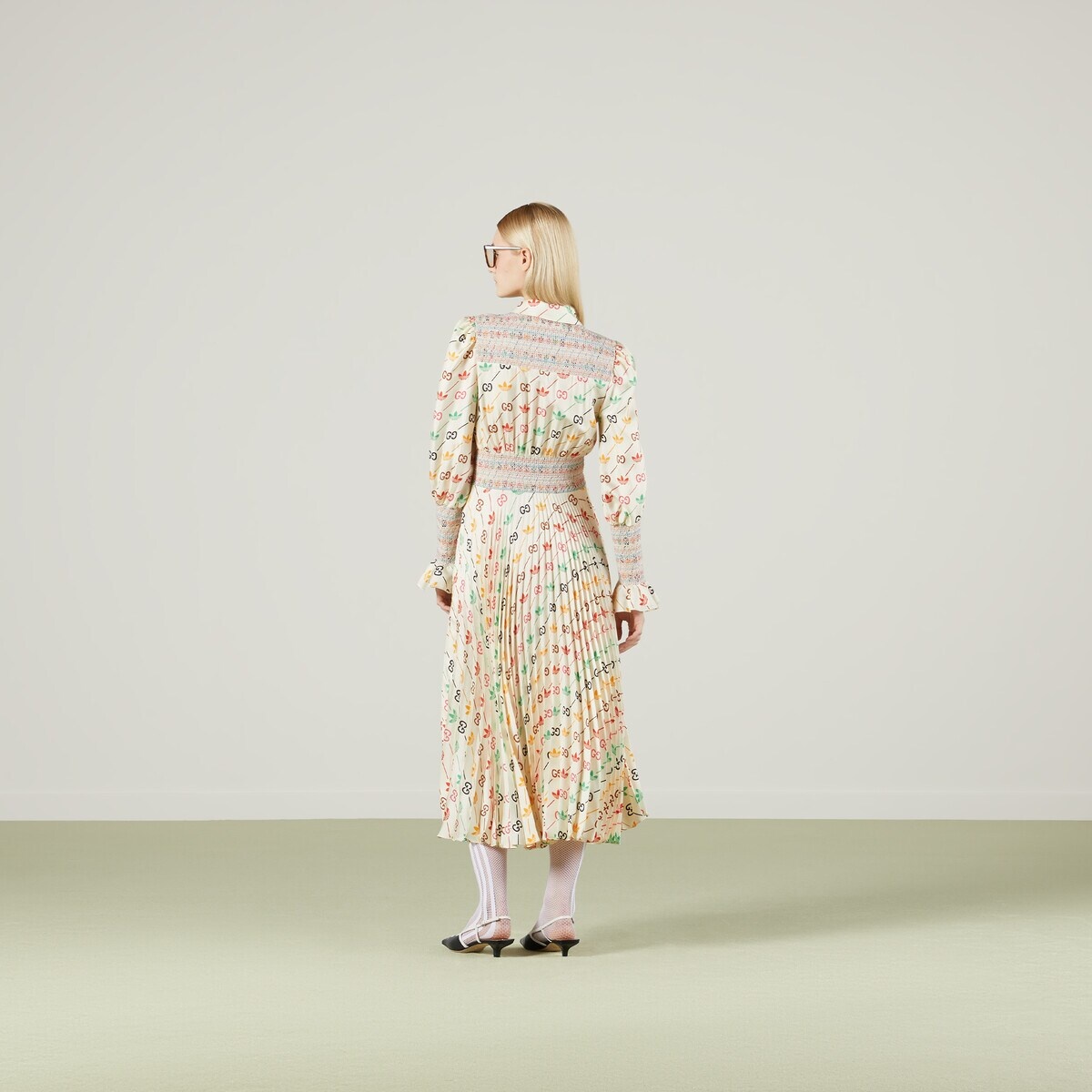 adidas x Gucci GG Trefoil stripe dress - 3