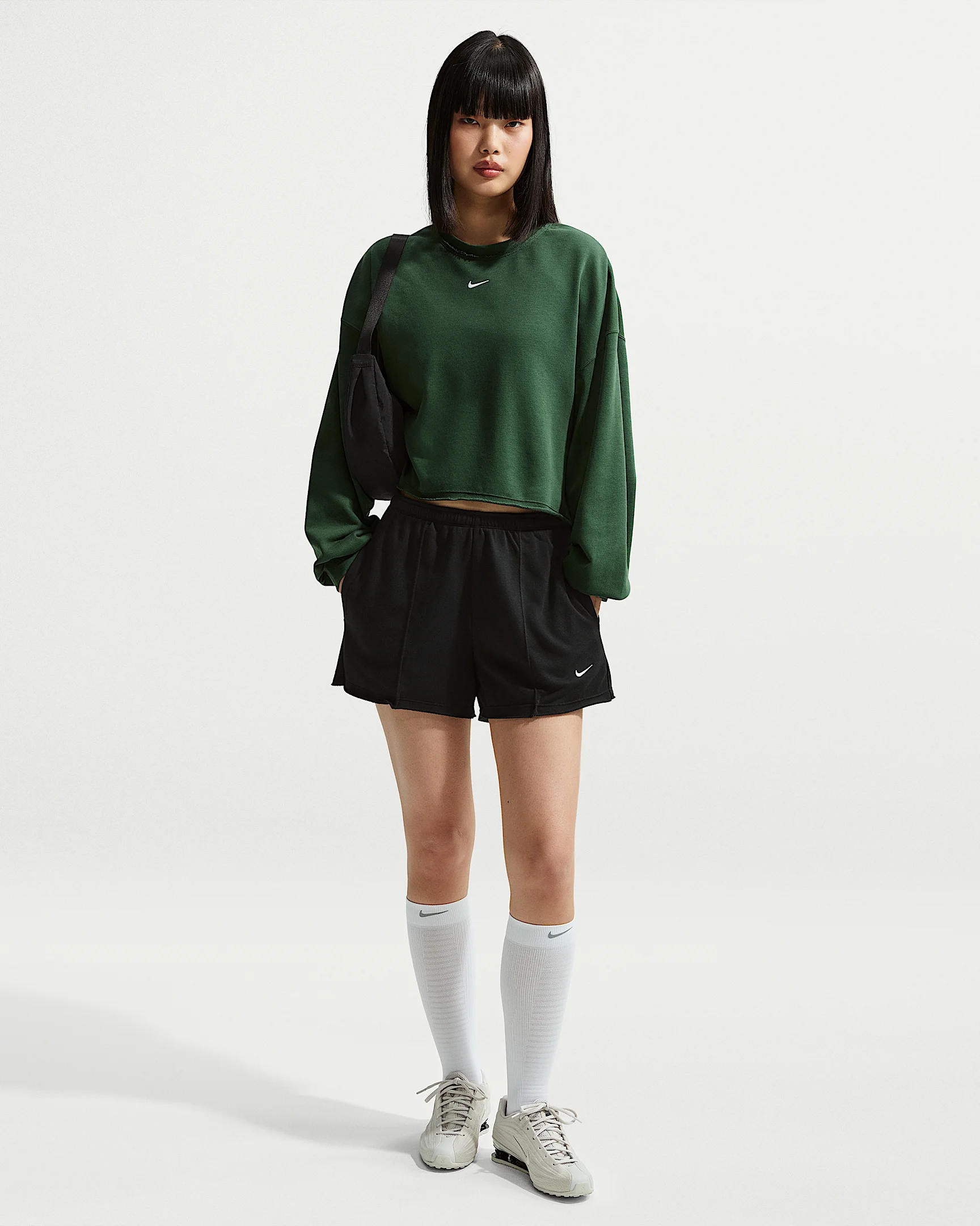 Nike Sportswear Chill Terry Women's Mid-Rise French Terry Shorts - 1