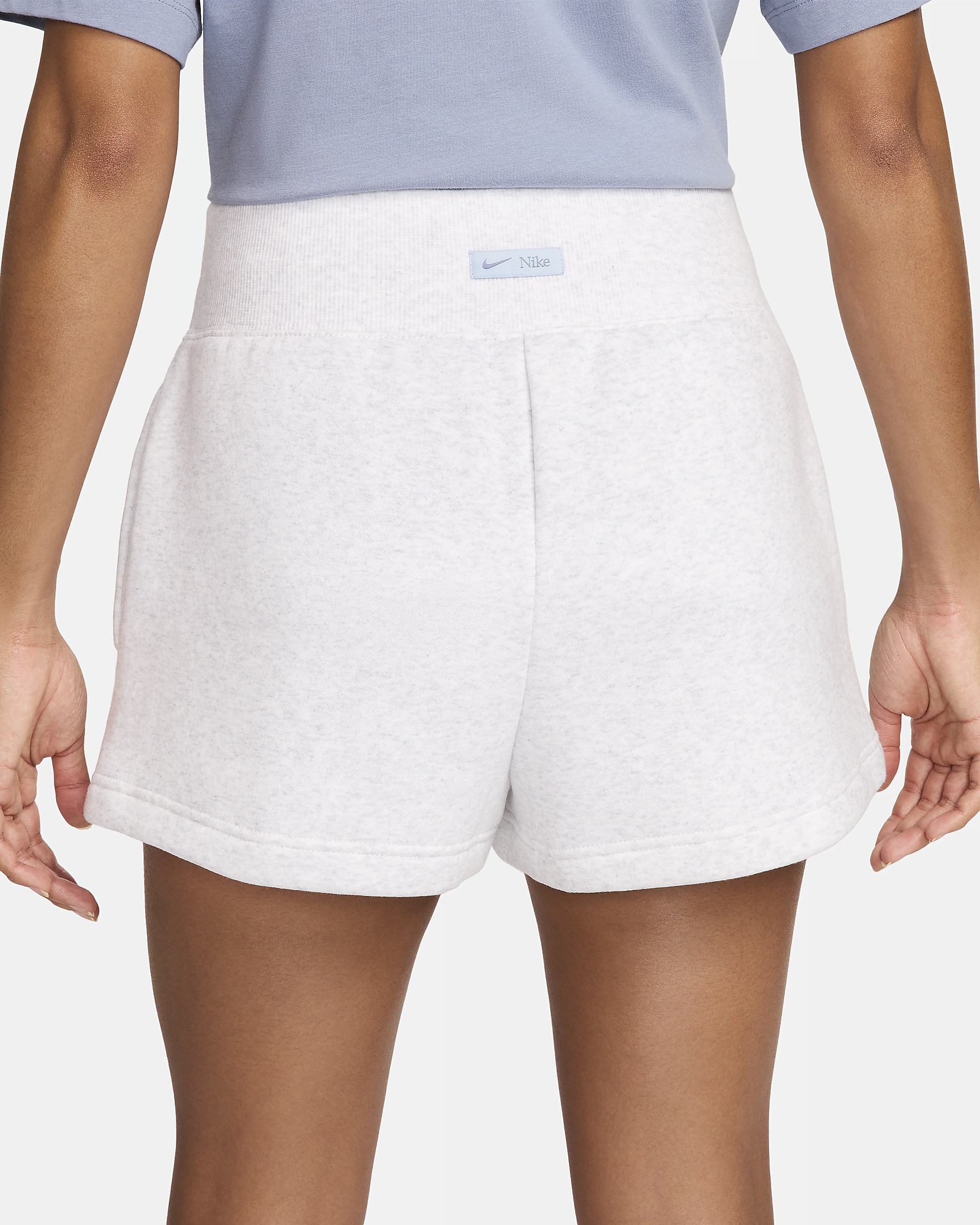 Nike Sportswear Phoenix Fleece Women's Loose High-Waisted 2" Logo Shorts - 3