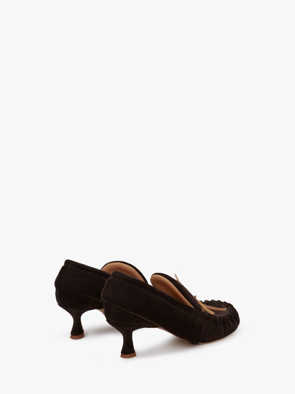 KITTEN HEEL MOCCASINS - 3