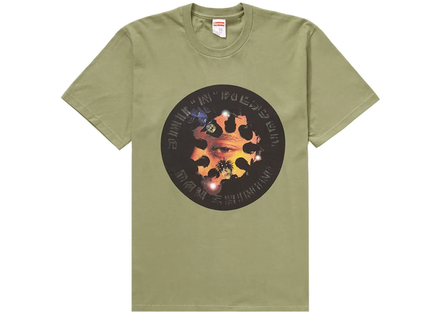 Supreme Dah Shinin' Tee Light Olive - 1