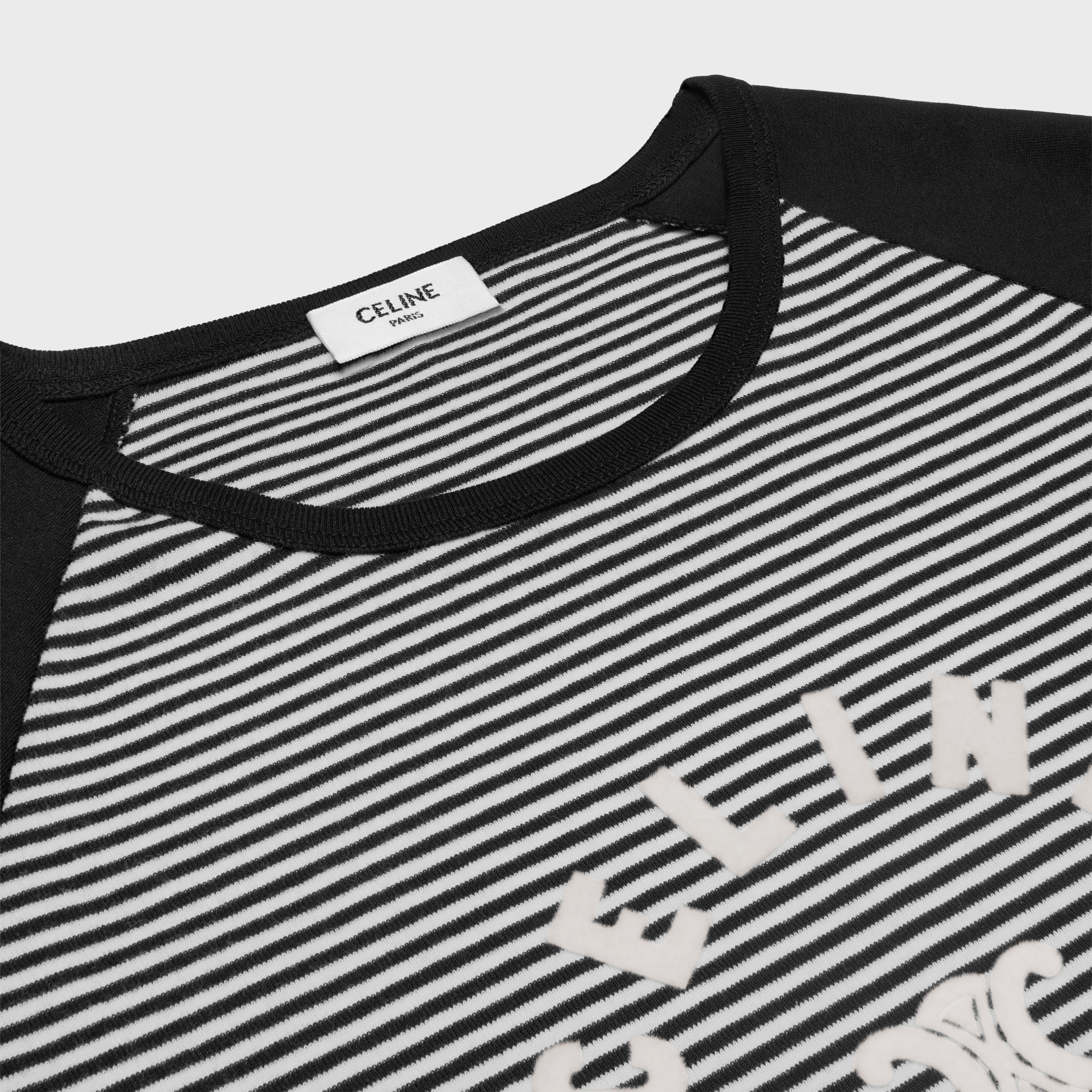Celine Triomphe t-shirt in cotton jersey - 3