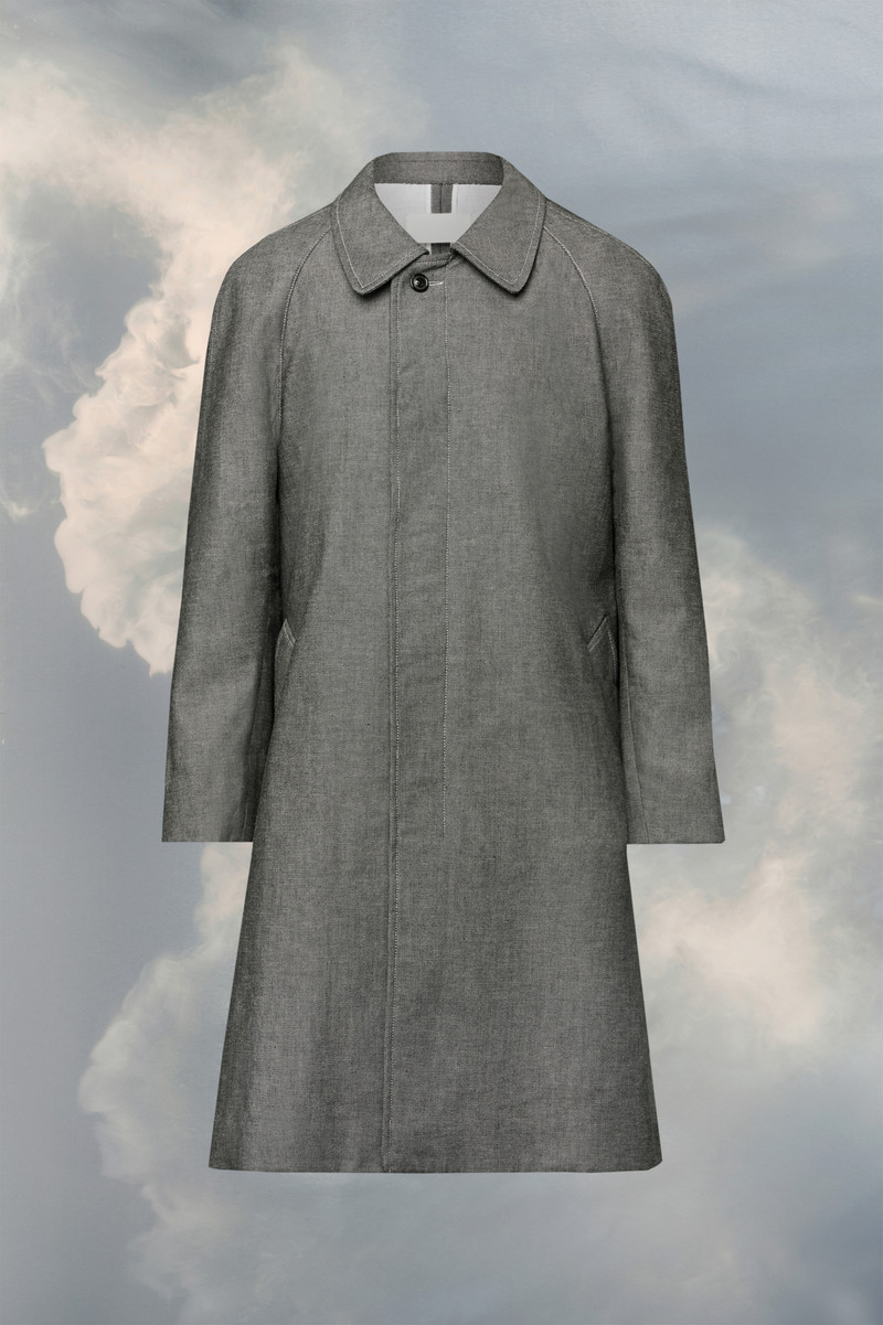 Maison Margiela Beetle back canvas trench outlook