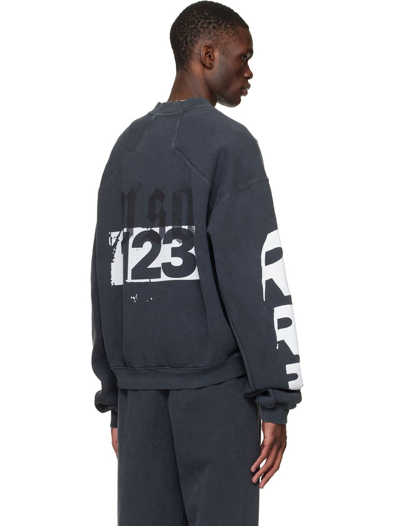 Black Membership USO Crewneck Sweatshirt 3
