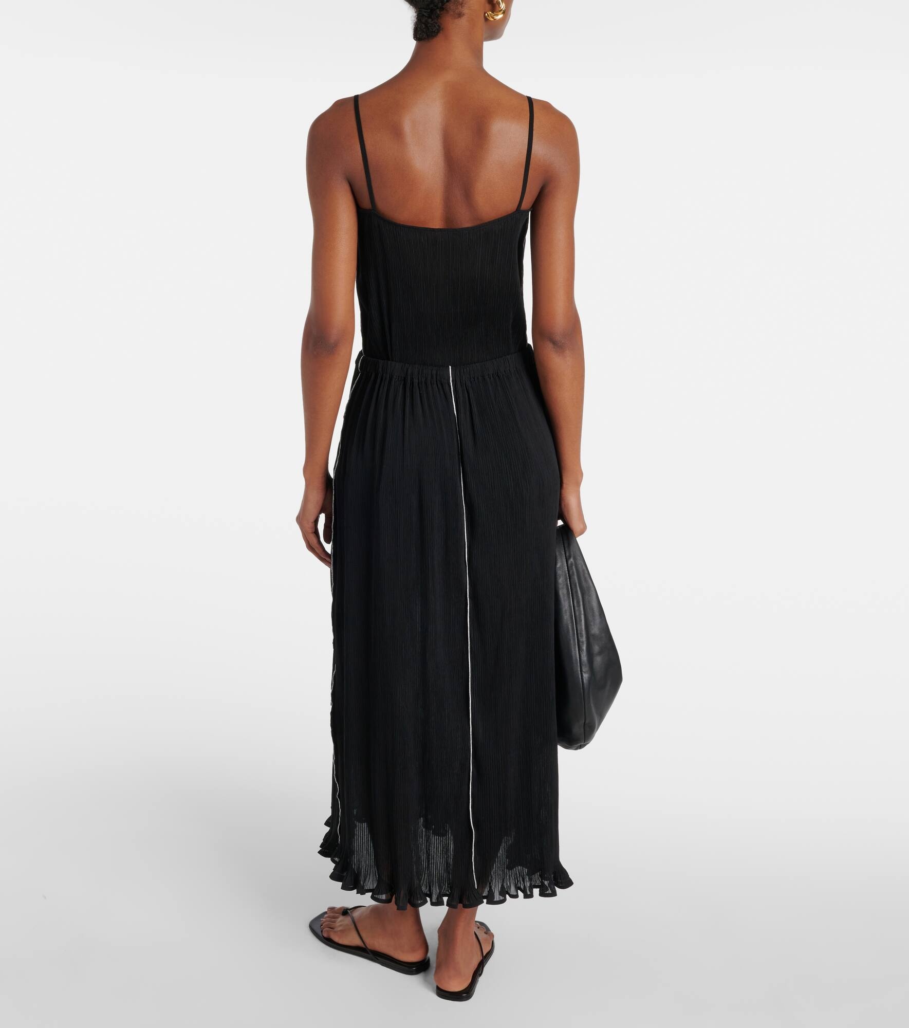 Plissé maxi skirt - 3