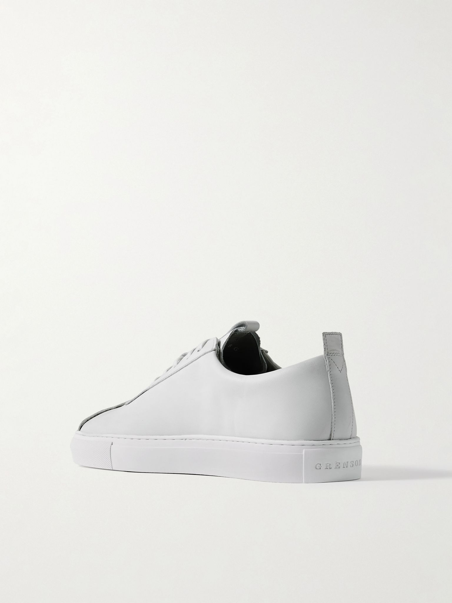 Leather Sneakers White - 5