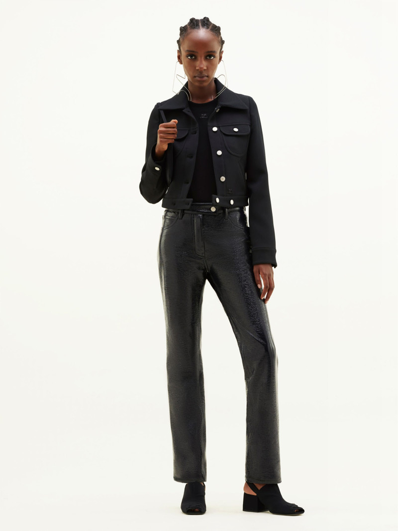 courrèges 5-POCKET VINYL PANTS REEDITION outlook