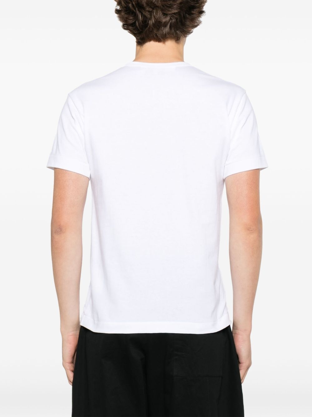 rhinestone-emblem T-shirt - 4