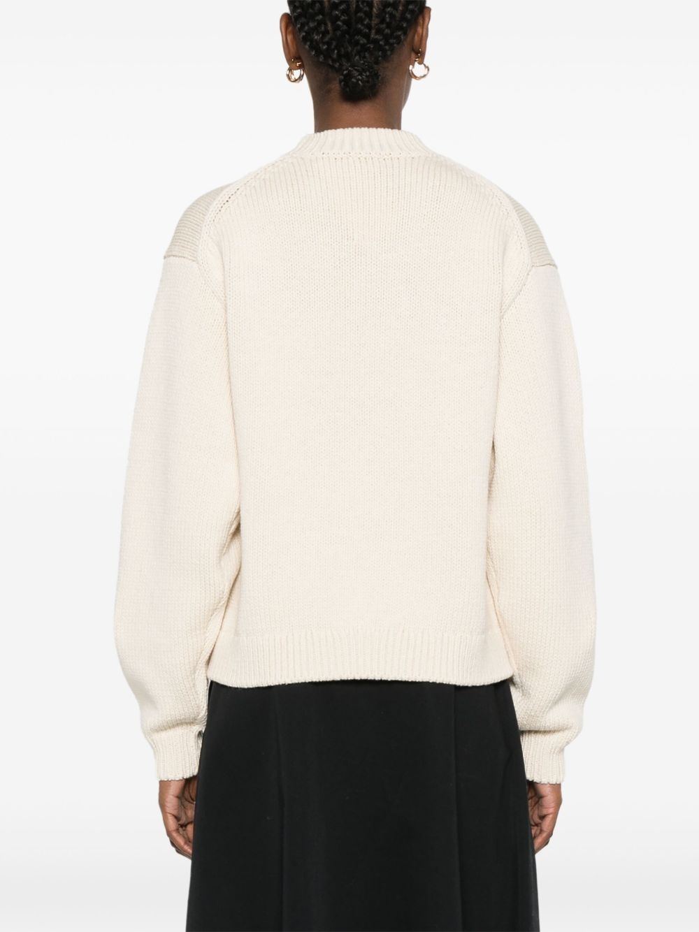 x Verdy logo-patch sweater - 4