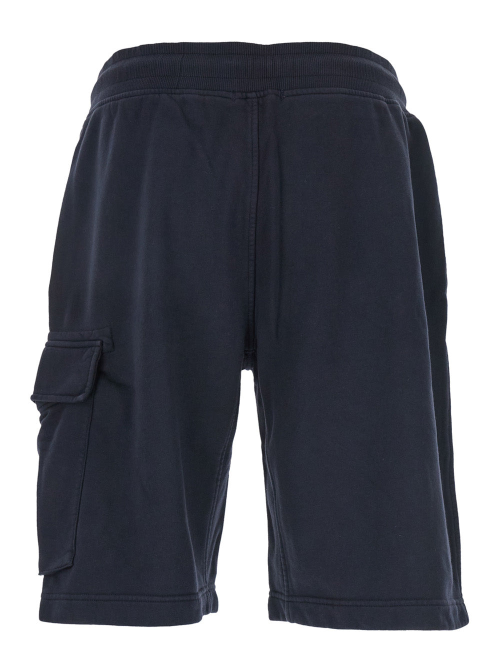 C.P. Company Men Blue Shorts With Lens Motif On The Leg In Cotton Man - 2